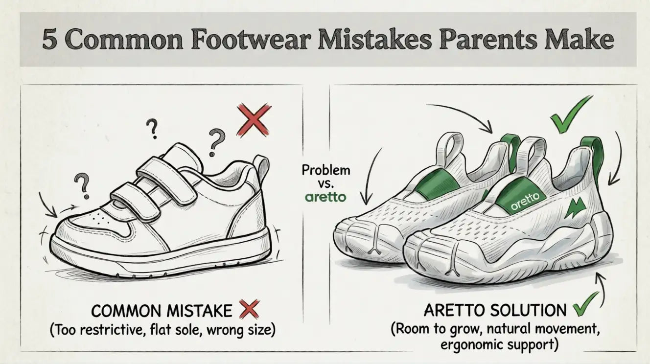 5 Common Footwear Mistakes Parents Make