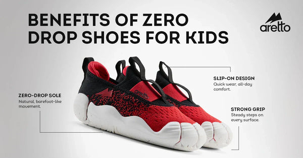 Benefits of Zero Drop Shoes for Children’s Foot Development