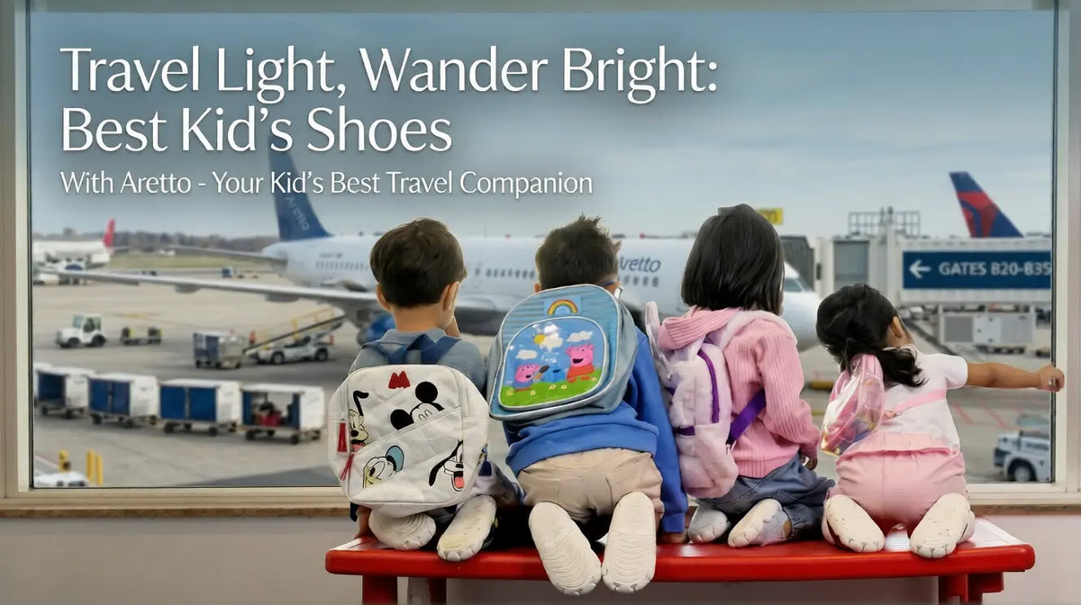 Best Light Travel Shoes for Kids - Aretto