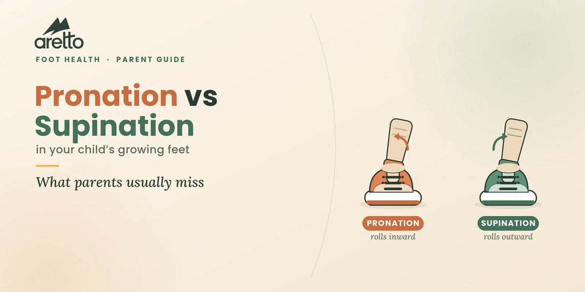Kids Foot Pronation vs Supination: What Parents Usually Miss