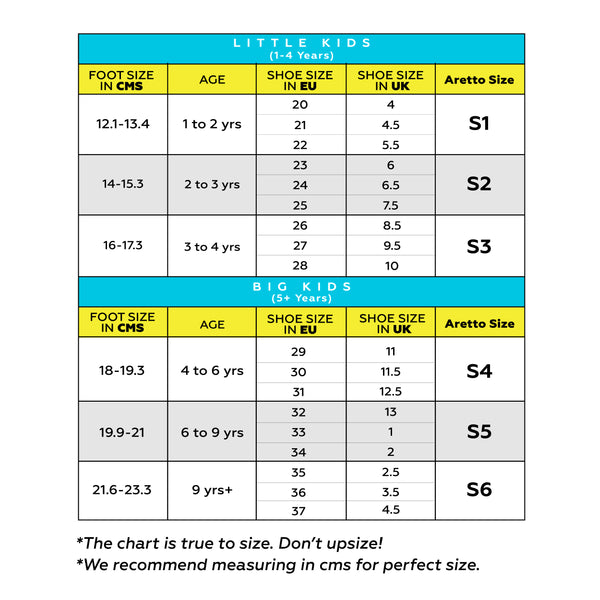 European Shoe Euro Size 22 Toddler Aretto Kids World's First